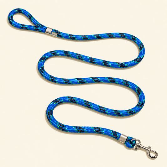TPL 12mm Rope Leash Blue