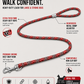 TPL 9mm Braided Rope Dog Leash | Red
