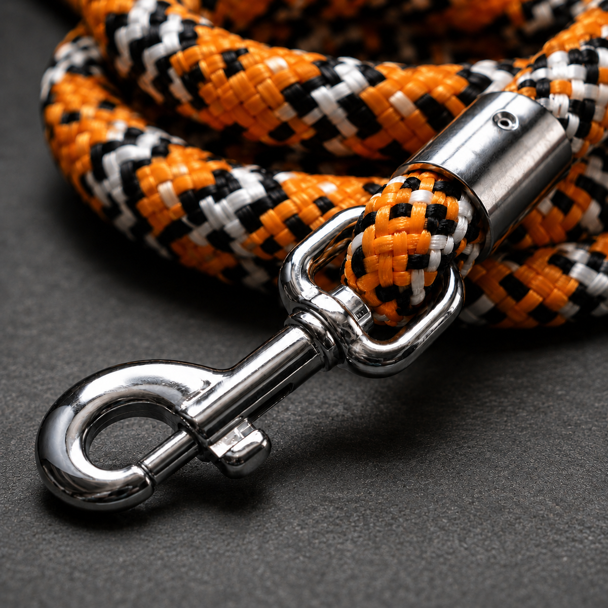 TPL 9mm Braided Rope Dog Leash | Orange