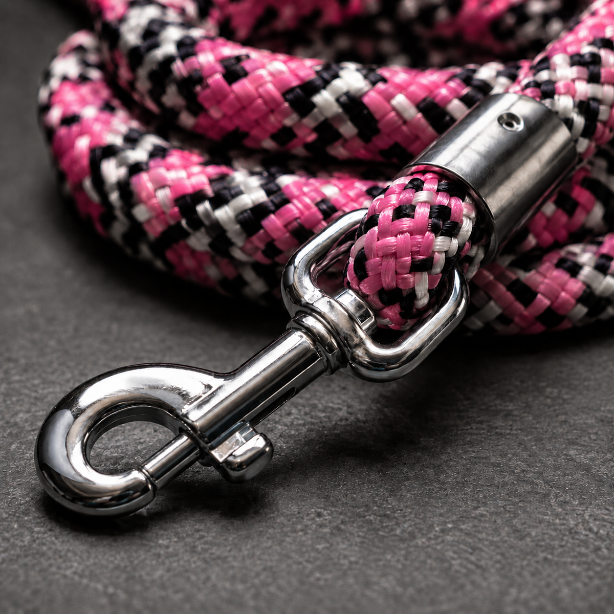 TPL 9mm Braided Rope Dog Leash | Pink