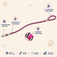 TPL 22mm Nylon Rope Dog Leash Pink