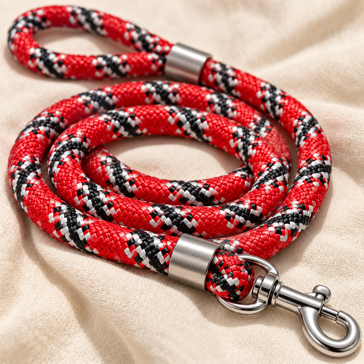 TPL 12mm Rope Leash Red