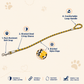 TPL 22mm Nylon Rope Dog Leash Yellow