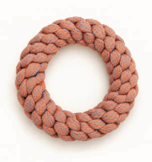 TPL Braided Rope Ring Toy