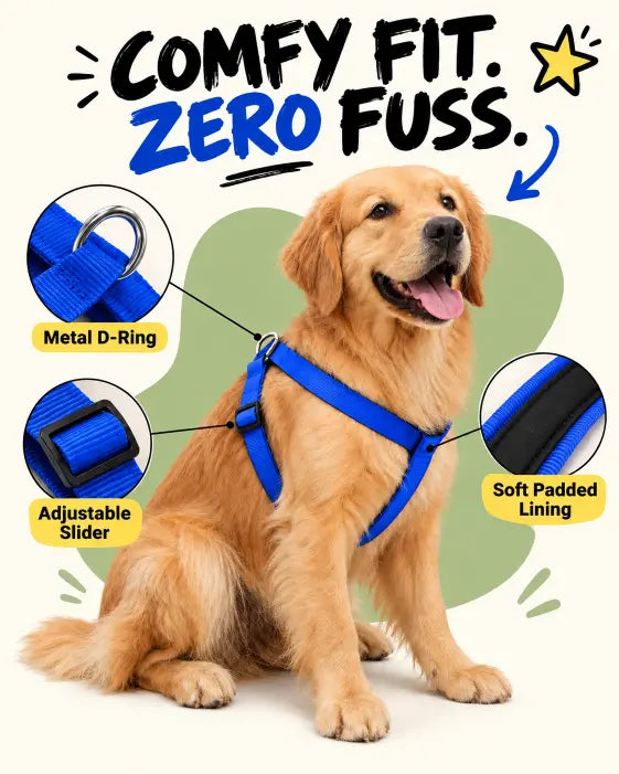 Comfy Fit Padded Harness