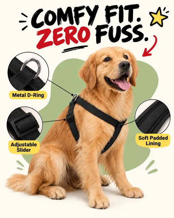 Comfy Fit Padded Harness