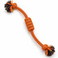 TPL Orange Rope Tug Chew Toy