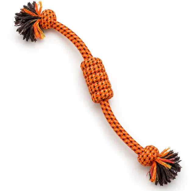 TPL Orange Rope Tug Chew Toy