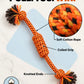 TPL Orange Rope Tug Chew Toy