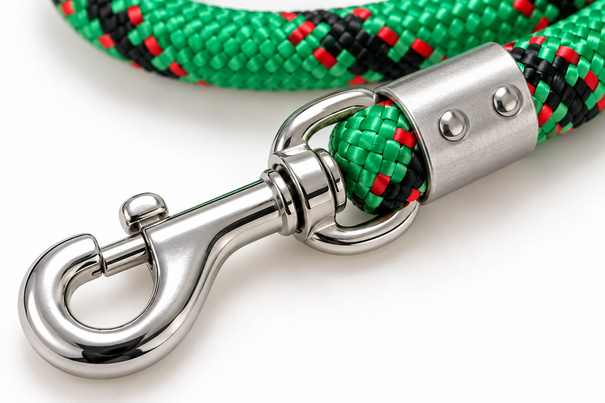 TPL 12mm Rope Leash Green