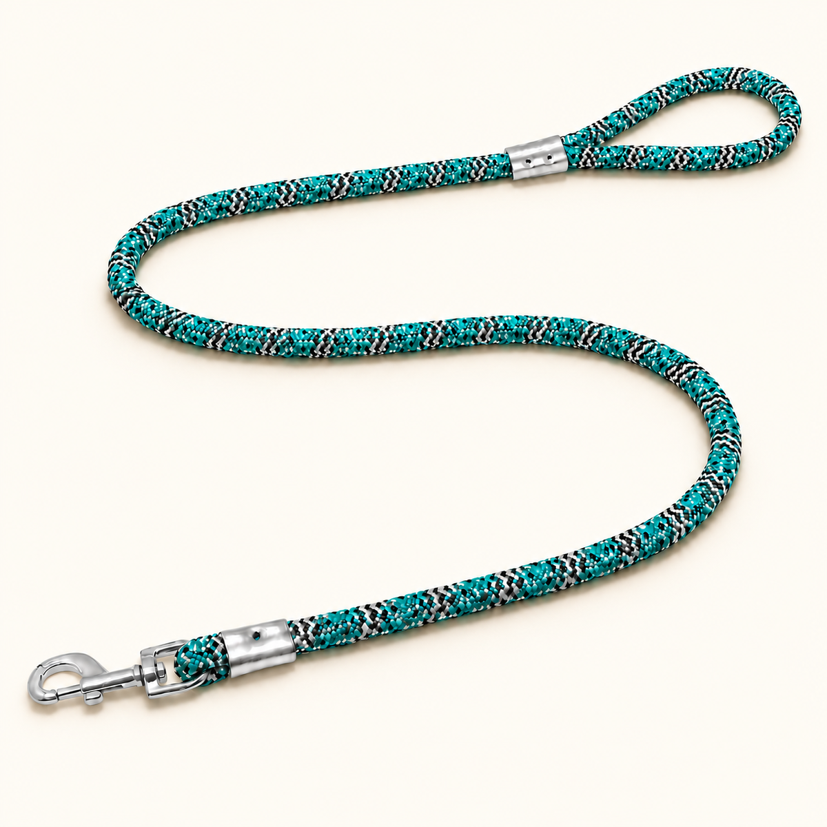 TPL 9mm Braided Rope Dog Leash | Teal