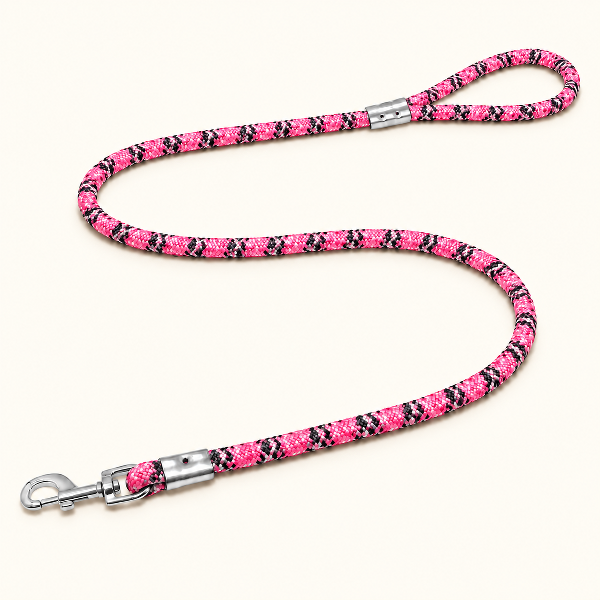 TPL 9mm Braided Rope Dog Leash | Pink