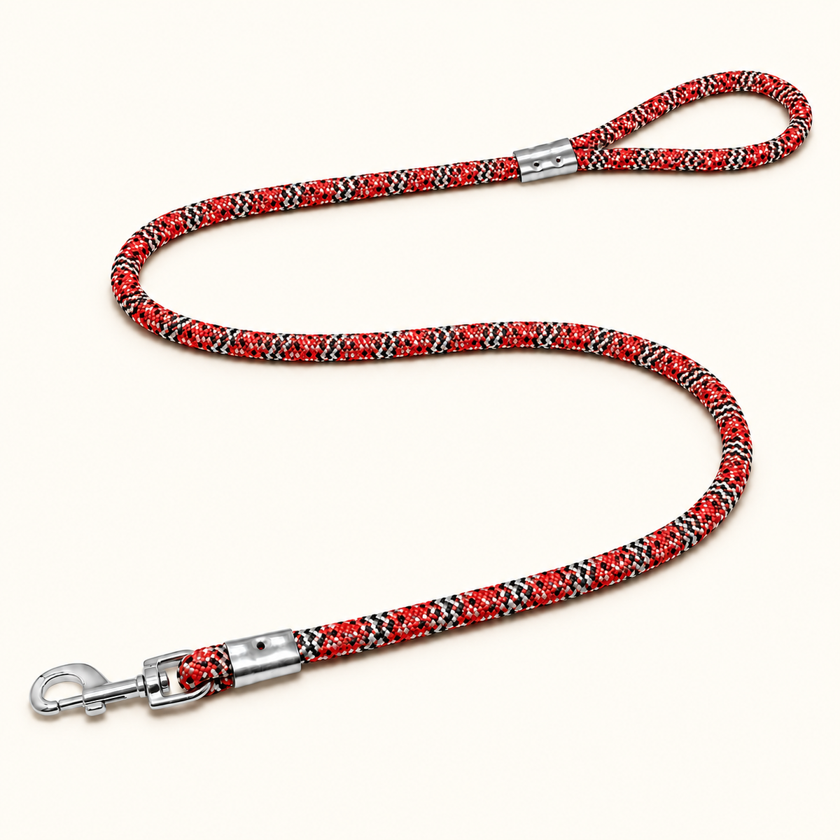 TPL 9mm Braided Rope Dog Leash | Red